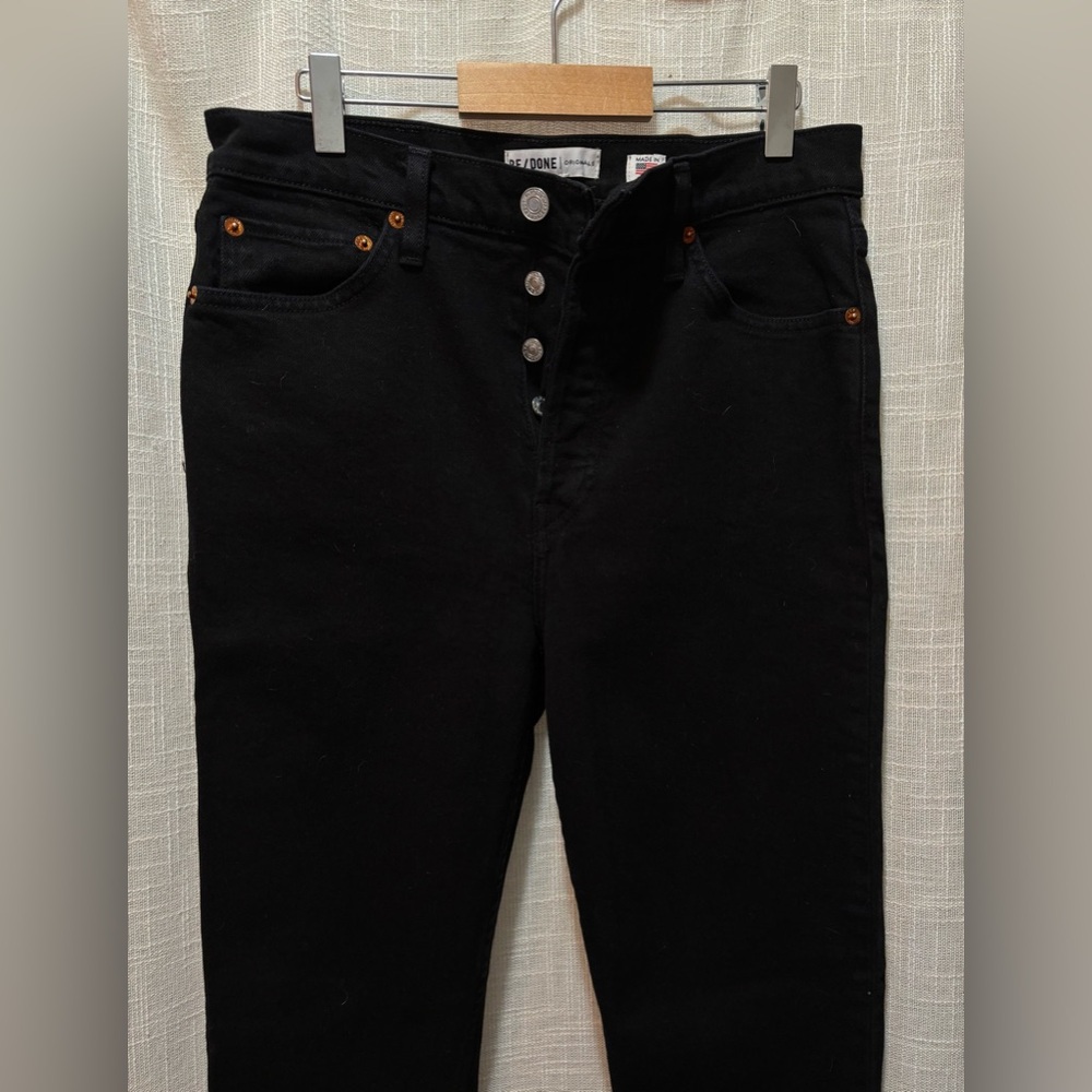 Re/Done | High Rise Ankle Crop - Picture 3 of 7